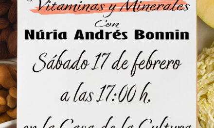Sábado 17 de febrero: Segunda jornada sobre nutrición