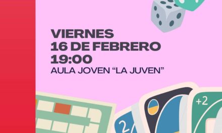 Viernes 16 de febrero: Tarde de Juegos en La Juven