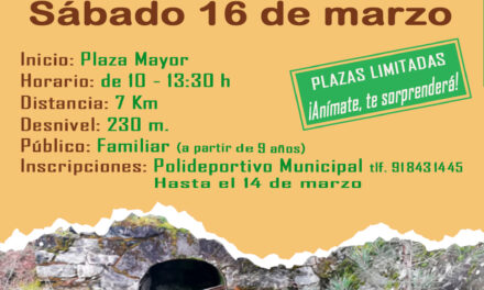 Sábado 16 de marzo: Primera ruta interpretativa