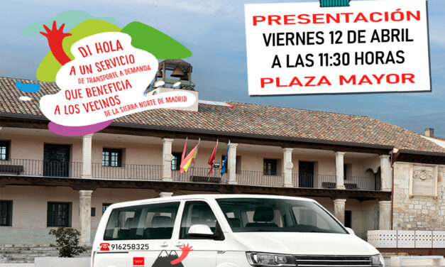 SierraCar llega a Torrelaguna. Presentación viernes 12 de abril