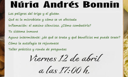 Viernes 12 de abril: Tercera Jornada Nutrición
