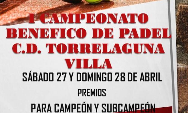 I Campeonato Benéfico de Pádel Torrelaguna