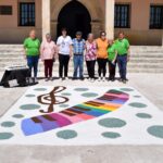 Los alfombristas de Torrelaguna rinden homenaje a Beethoven