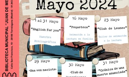 Mayo en la Biblioteca Juan de Mena de Torrelaguna