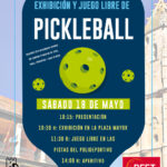 Exhibición y juego libre de Pickleball en Torrelaguna