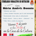 Séptima Jornada sobre Nutrición en la Casa de la Cultura