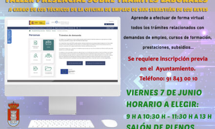 Taller presencial sobre trámites laborales