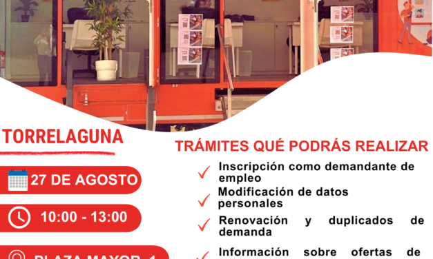 27 de agosto: Taller de Empleo en Torrelaguna