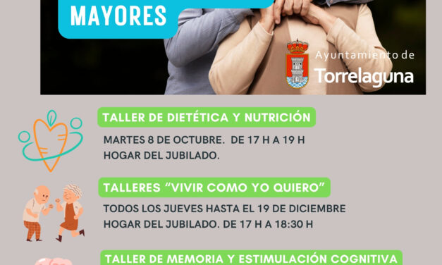 Actividades para Personas Mayores – Ayuntamiento de Torrelaguna