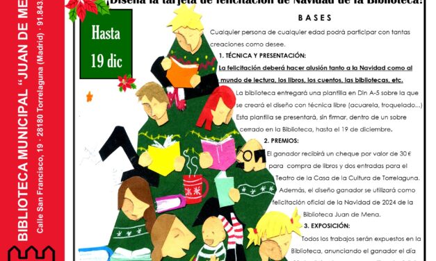 Concurso de Christmas de la Biblioteca de Torrelaguna