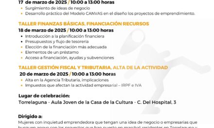 Itinerario de Emprendimento gratuito para mujeres en Torrelaguna