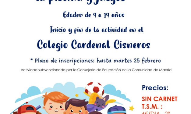 Días Sin Cole en el Colegio de Torrelaguna