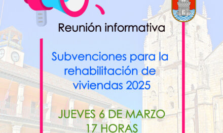 Reunión Informativa Subvenciones Rehabilitación de Viviendas