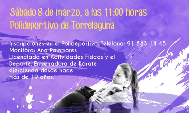 Taller de Defensa Personal para mujeres en Torrelaguna
