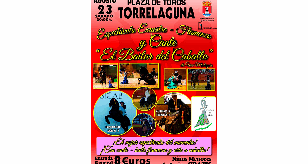 🐎🎶 Espectáculo Ecuestre y Flamenco en Torrelaguna