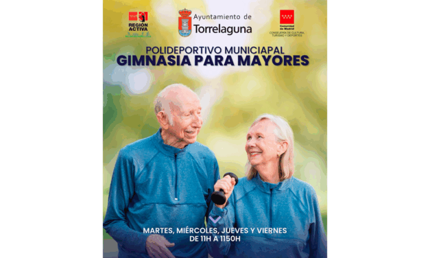 Gimnasia para Mayores en el Polideportivo Municipal Antonio Martín