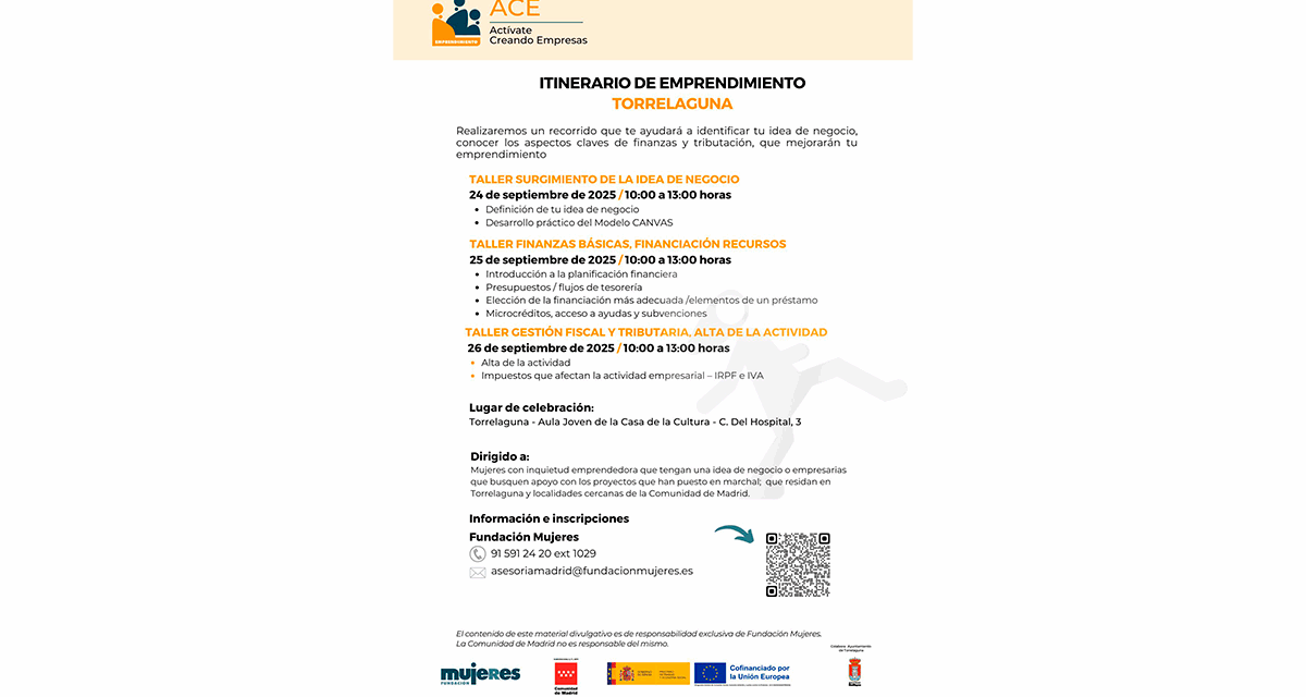 Itinerario de Emprendimiento en Torrelaguna