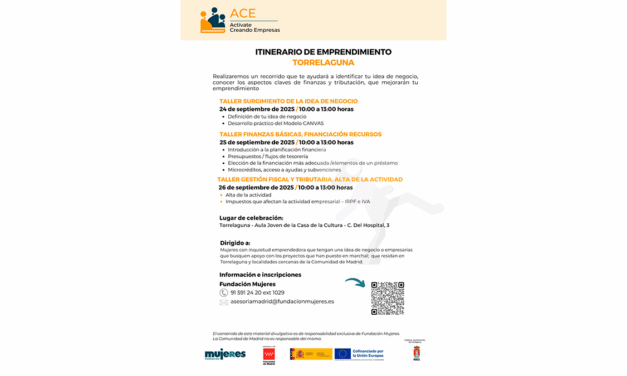 Itinerario de Emprendimiento en Torrelaguna