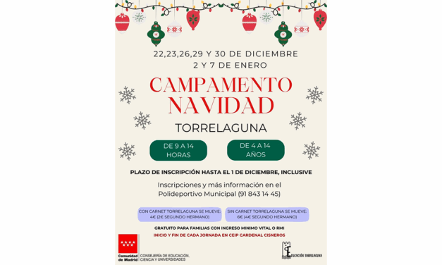 🎄✨ ¡Vuelve el Campamento de Navidad de Torrelaguna! ✨🎄