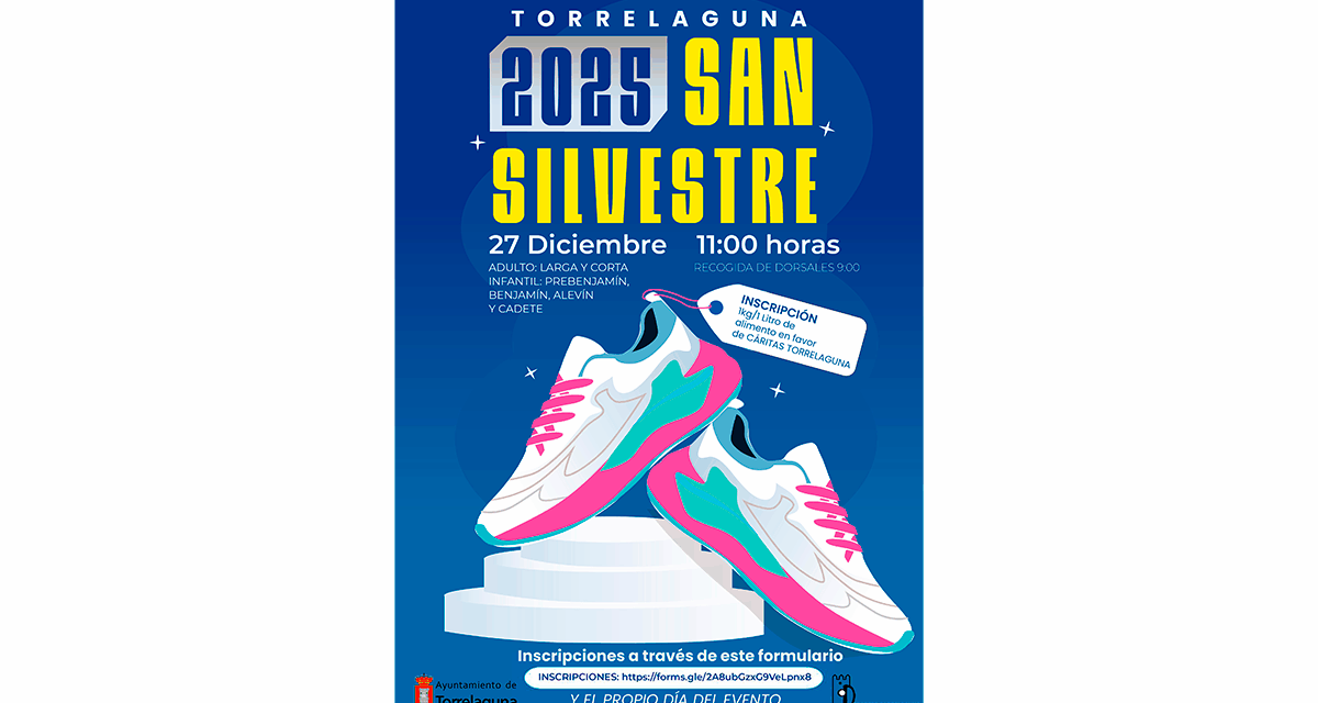 🏃‍♂️🎉 ¡Vuelve la San Silvestre de Torrelaguna 2025! 🎉🏃‍♀️