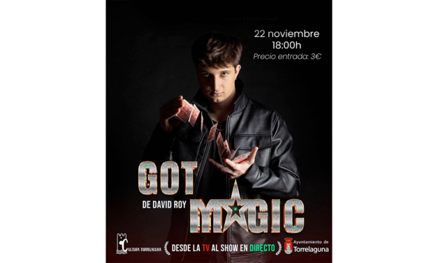 🎩 “Got Magic”: el espectáculo de magia que llega a Torrelaguna