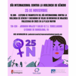 Día Internacional contra la Violencia de Género – 25 de Noviembre