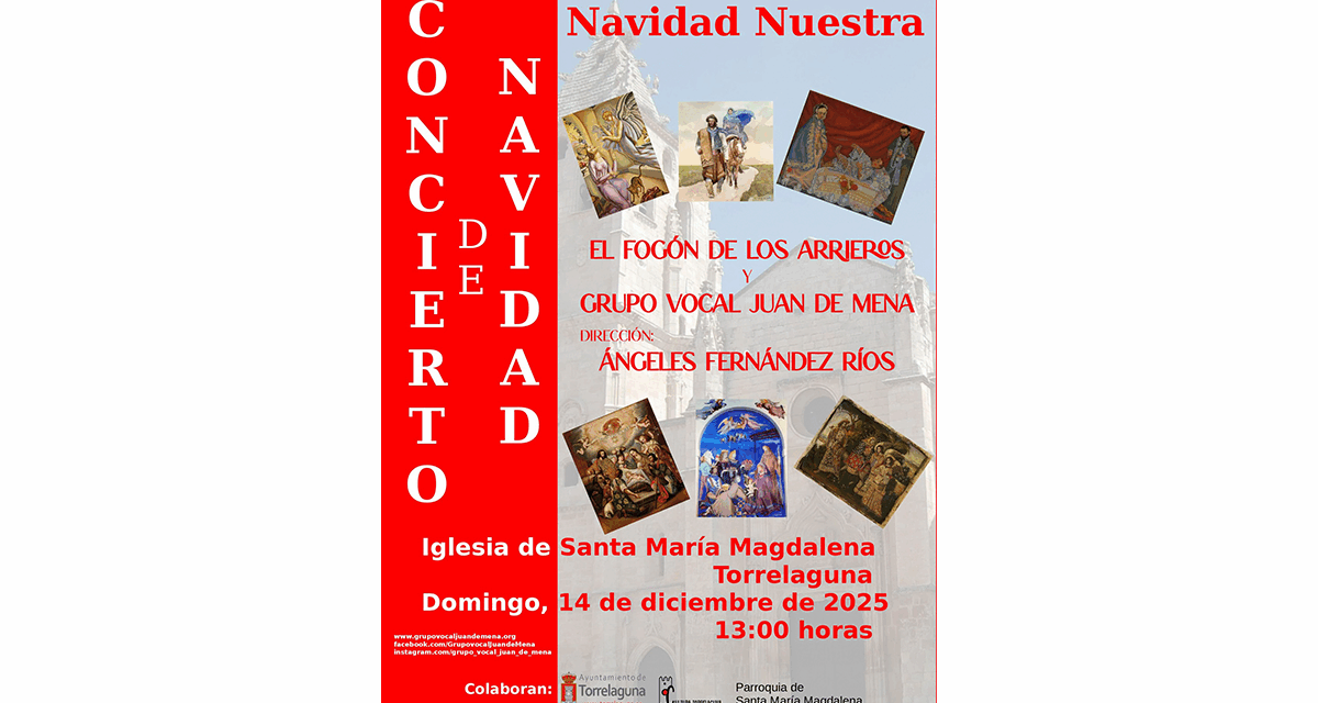✨🎶 NAVIDAD NUESTRA – Concierto de Navidad en Torrelaguna 🎶✨