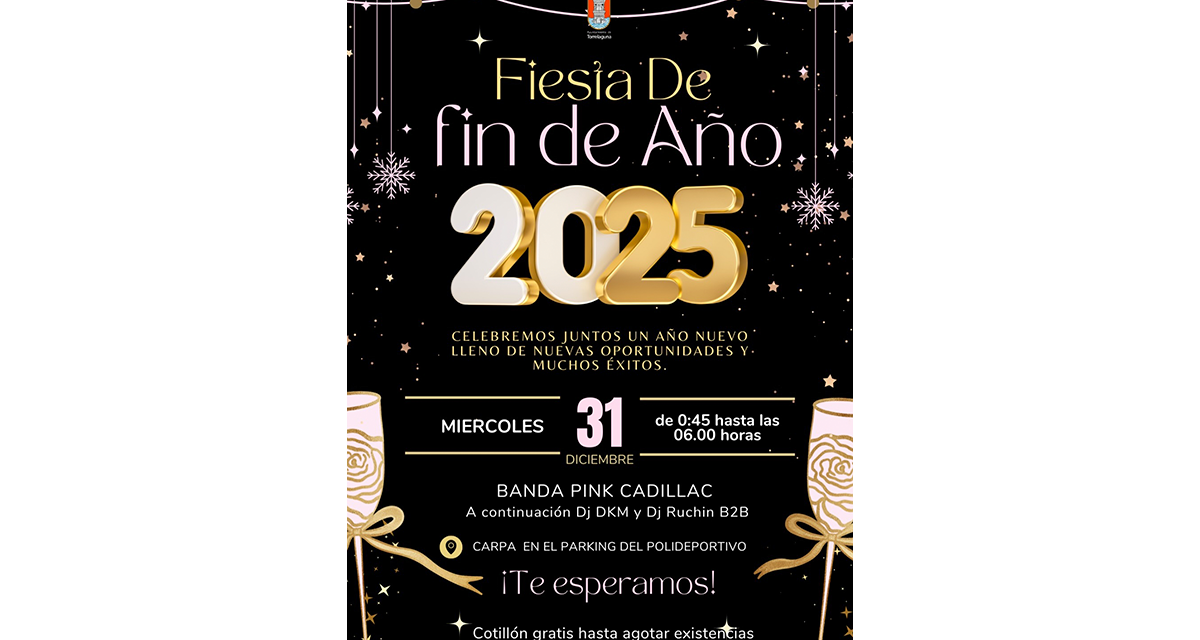 ✨🎉 FIESTA DE FIN DE AÑO 2025 🎉✨
