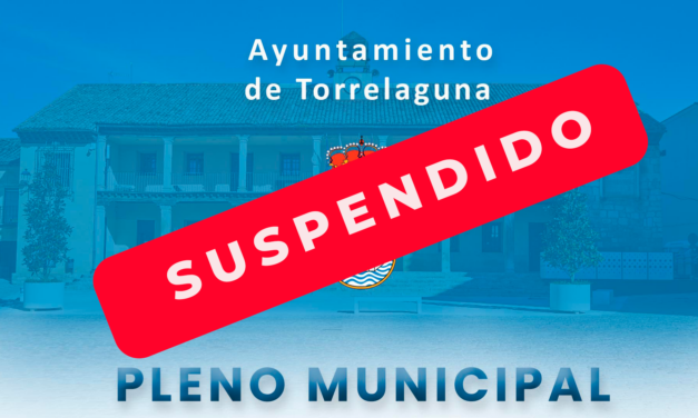 ❄ Se suspende el pleno ordinario en Torregaluna ❄