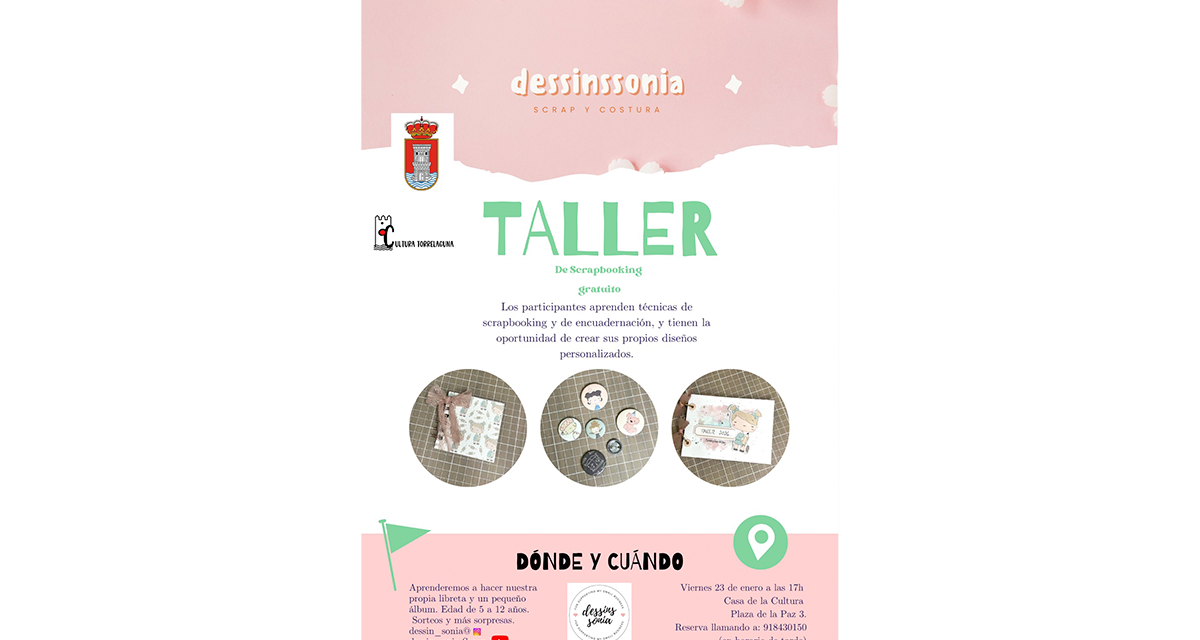 ✨ Taller de Scrapbooking Gratuito ✂️📒