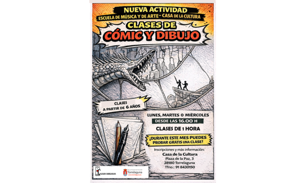 🎨 Nueva actividad en la Casa de la Cultura: ¡Clases de Cómic y Dibujo!