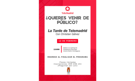 ¿Quieres venir de público a Telemadrid? Vive la experiencia en directo con “La Tarde de Telemadrid”