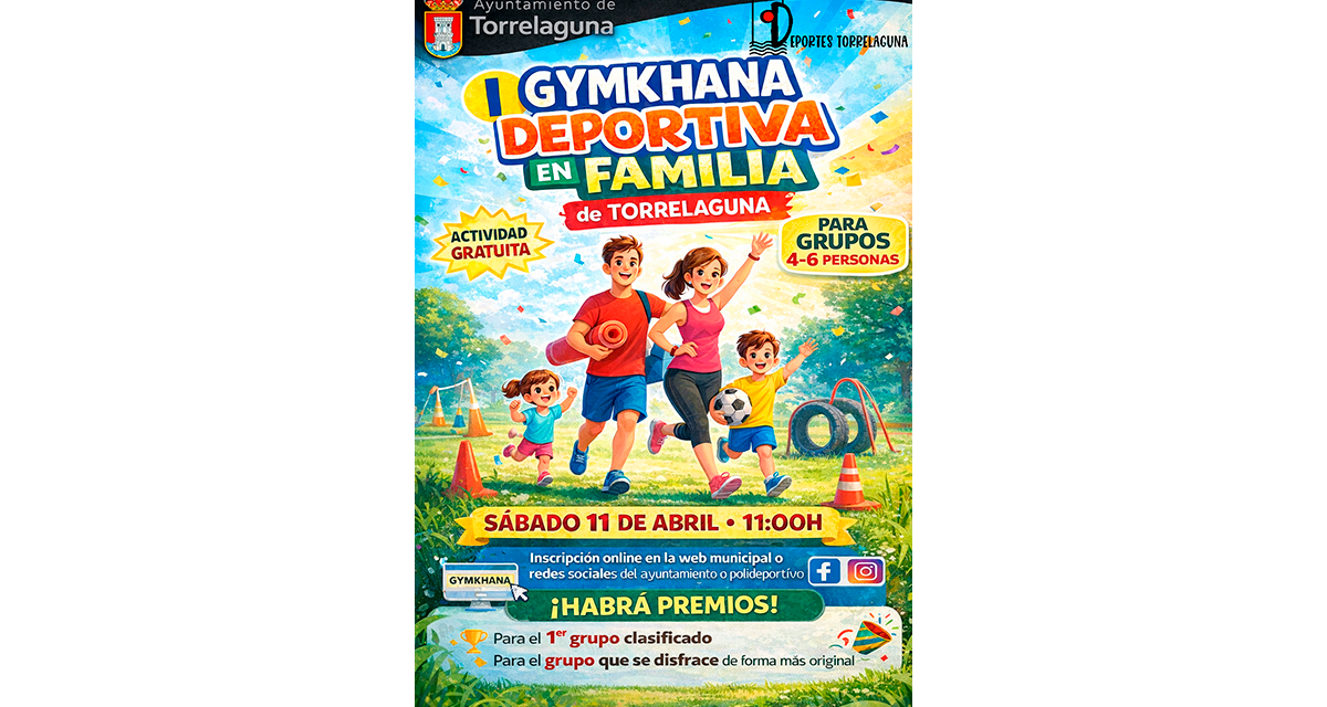 🏃‍♂️ I Gymkhana Deportiva en Familia de Torrelaguna