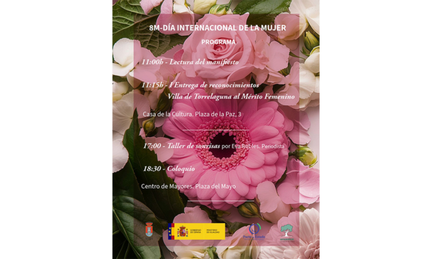 🌸 8M · Día Internacional de la Mujer en Torrelaguna🌸