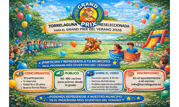 🎉🐂 ¡TORRELAGUNA PRESELECCIONADA PARA EL GRAND PRIX DEL VERANO 2026! 🐂🎉