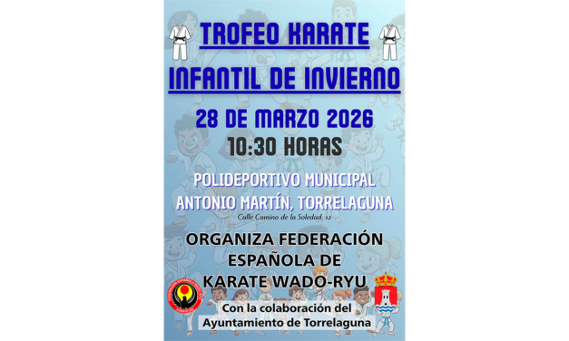 Trofeo Infantil de Invierno de Karate – 28 de marzo en Torrelaguna