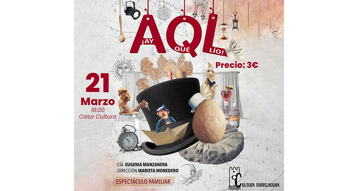 ¡Ay, qué lío! Espectáculo familiar en Torrelaguna