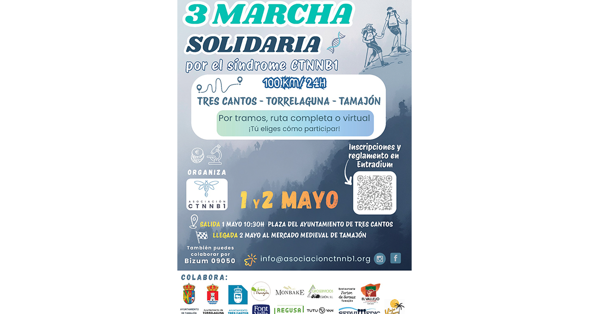 3ª Marcha Solidaria por el Síndrome CTNNB1