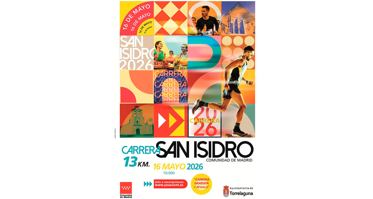 🏃‍♂️ IV Carrera de San Isidro de la Comunidad de Madrid 🏃‍♀️