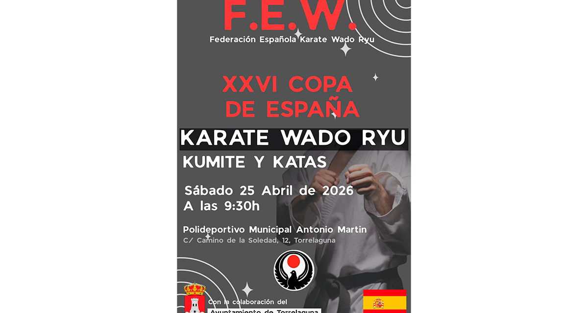 🥋 XXVI Copa de España de Karate Wado Ryu en Torrelaguna