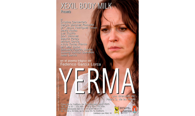 “Yerma” llega a Torrelaguna de la mano de XEXIL BODY MILK