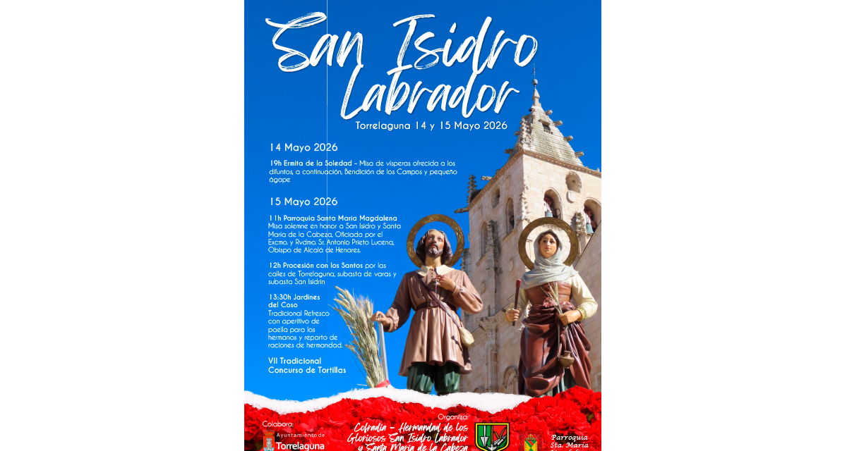 🌾 Fiestas de San Isidro Labrador 2026 en Torrelaguna