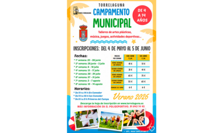 🌞 Campamento Municipal Torrelaguna – Verano 2026